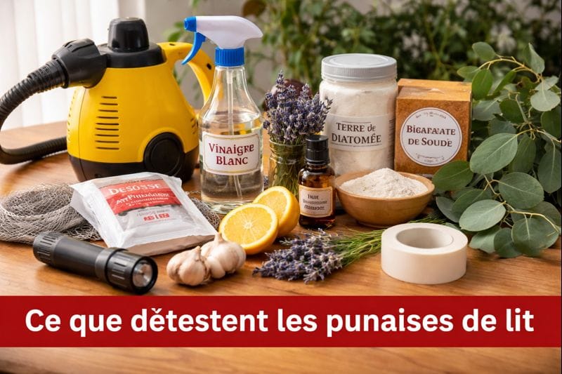 ce que déteste les punaises de lit