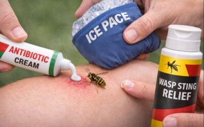 que mettre sur une piqure de guêpe
