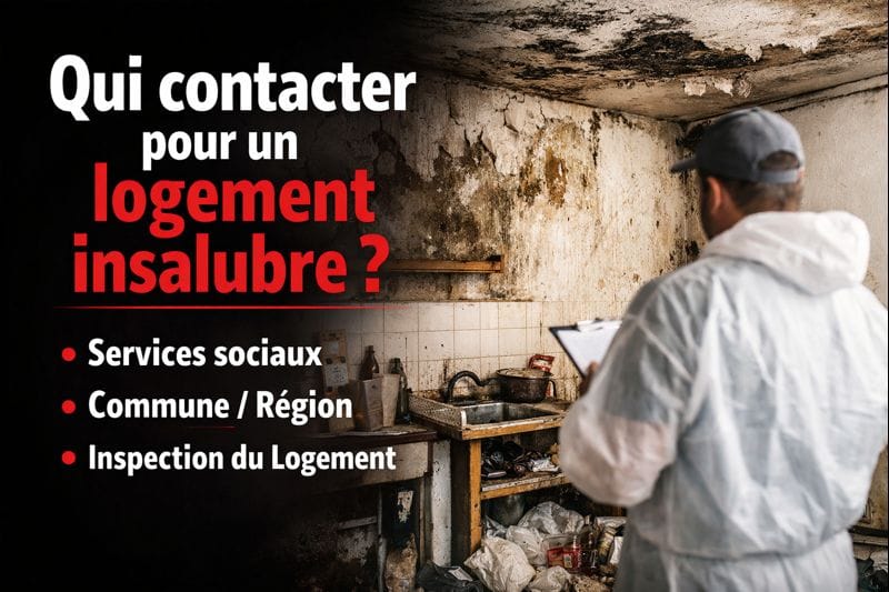 Qui contacter pour un logement insalubre