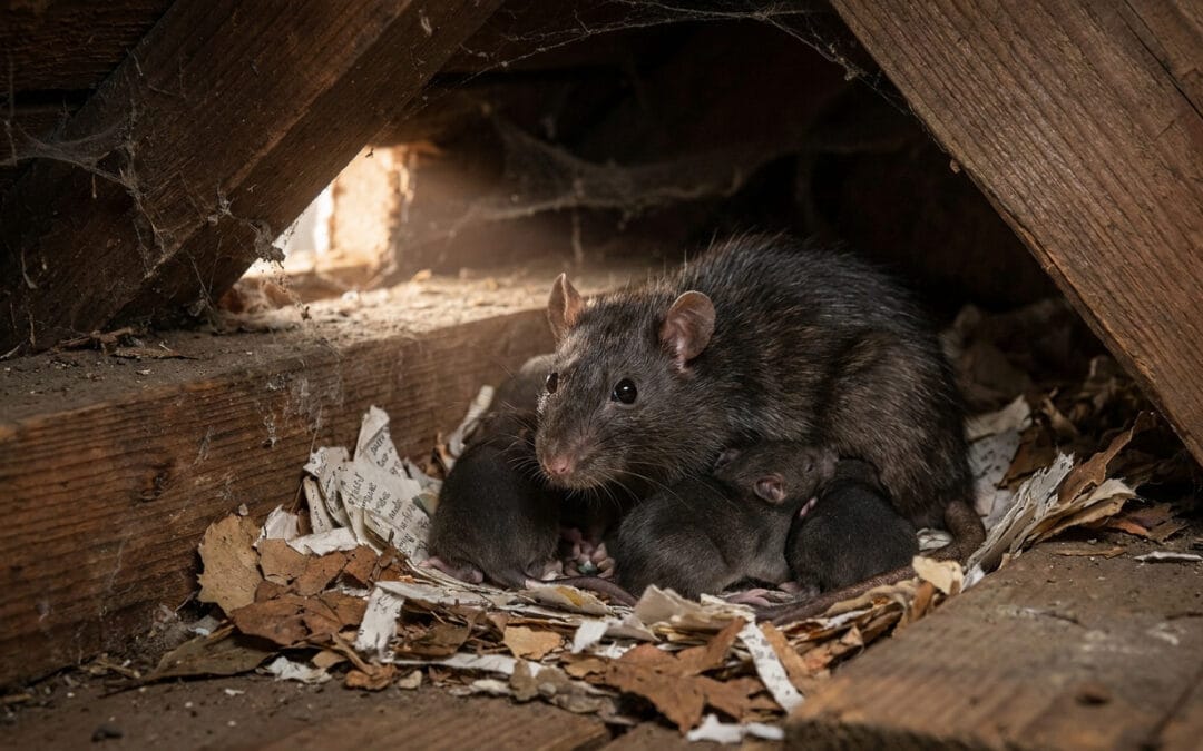 Reproduction du rat noir : combien de petits en un an ?