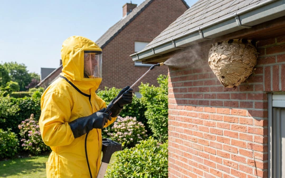 Guide complet : destruction nid de guêpes en Belgique