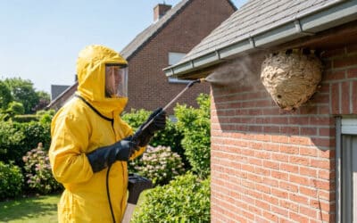 Guide complet : destruction nid de guêpes en Belgique