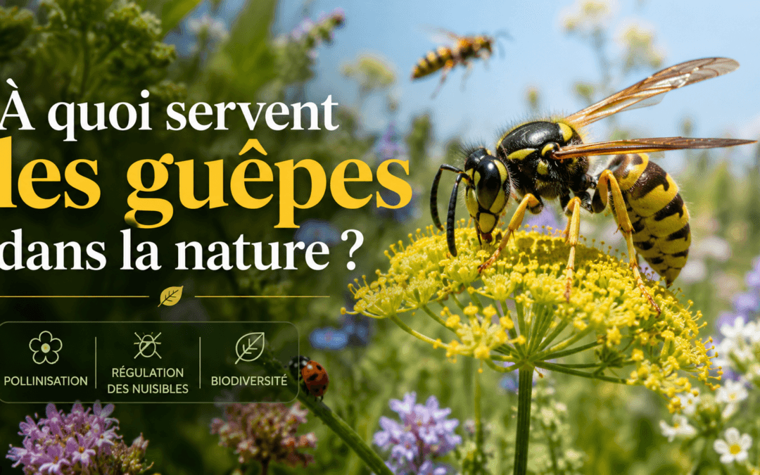 À quoi servent les guêpes dans la nature ?