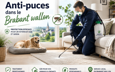 Anti-puces dans le Brabant wallon