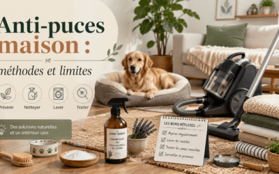 Anti-puces maison : méthodes et limites
