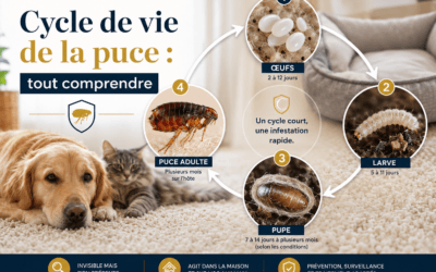 Cycle de vie de la puce : tout comprendre