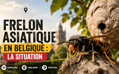 Frelon asiatique en Belgique : la situation