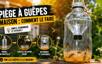 Piège à guêpes maison : comment le faire