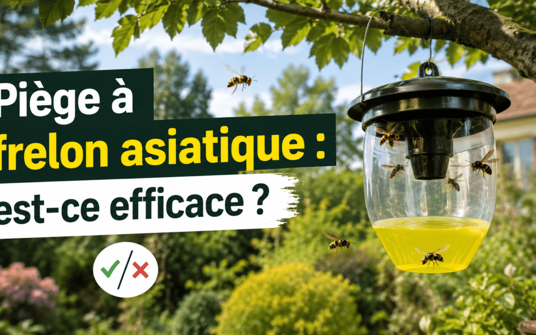 Piège à frelon asiatique : efficacité et limites
