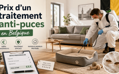 Prix d&rsquo;un traitement anti-puces en Belgique