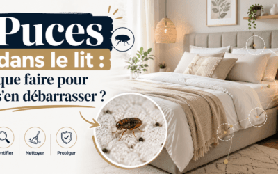 Puces dans le lit : que faire pour s&rsquo;en débarrasser