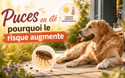 Puces en été : pourquoi le risque augmente