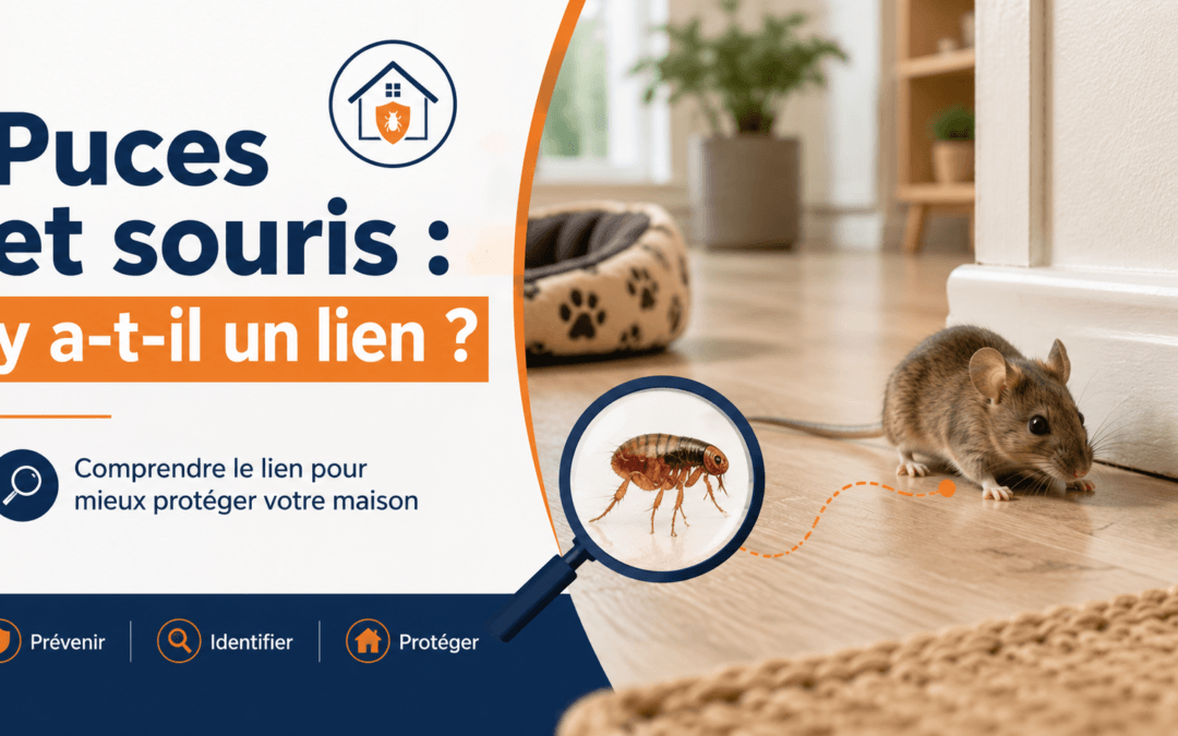 Puces et souris : y a-t-il un lien ?