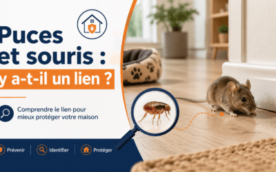Puces et souris : y a-t-il un lien ?