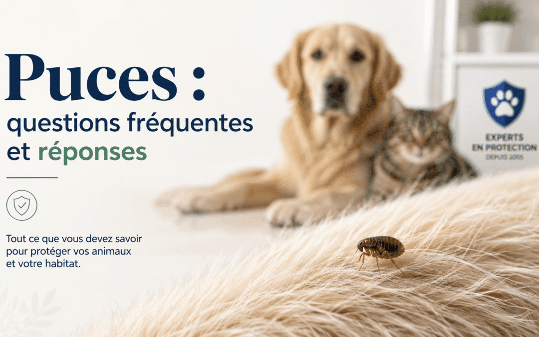 Puces : questions fréquentes et réponses