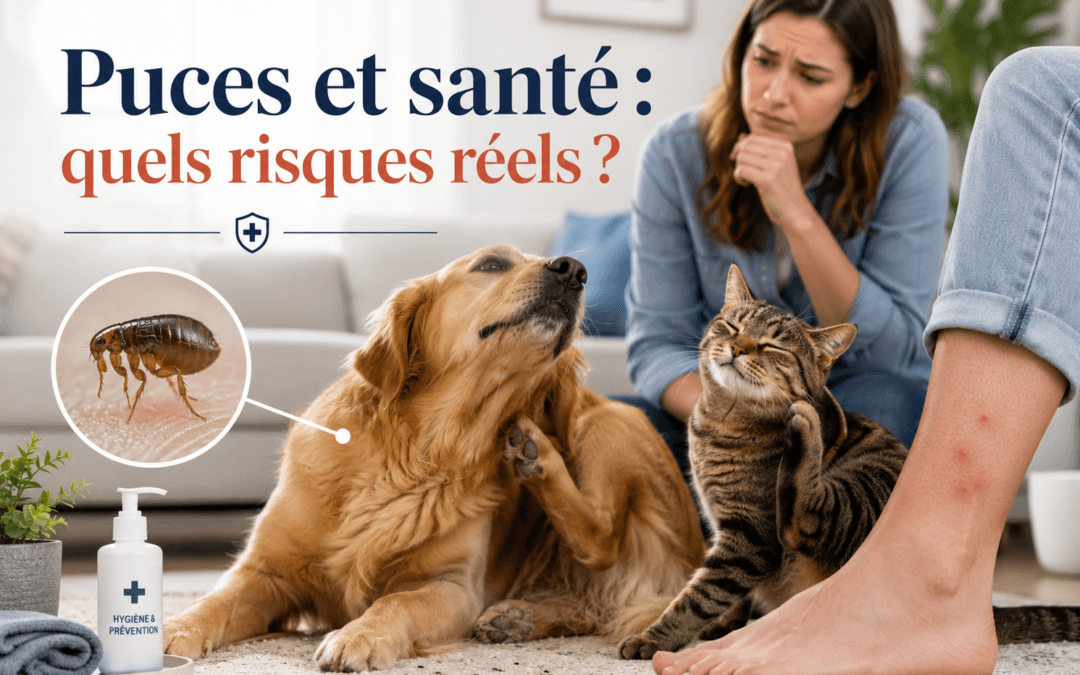 Puces et santé : quels risques réels ?