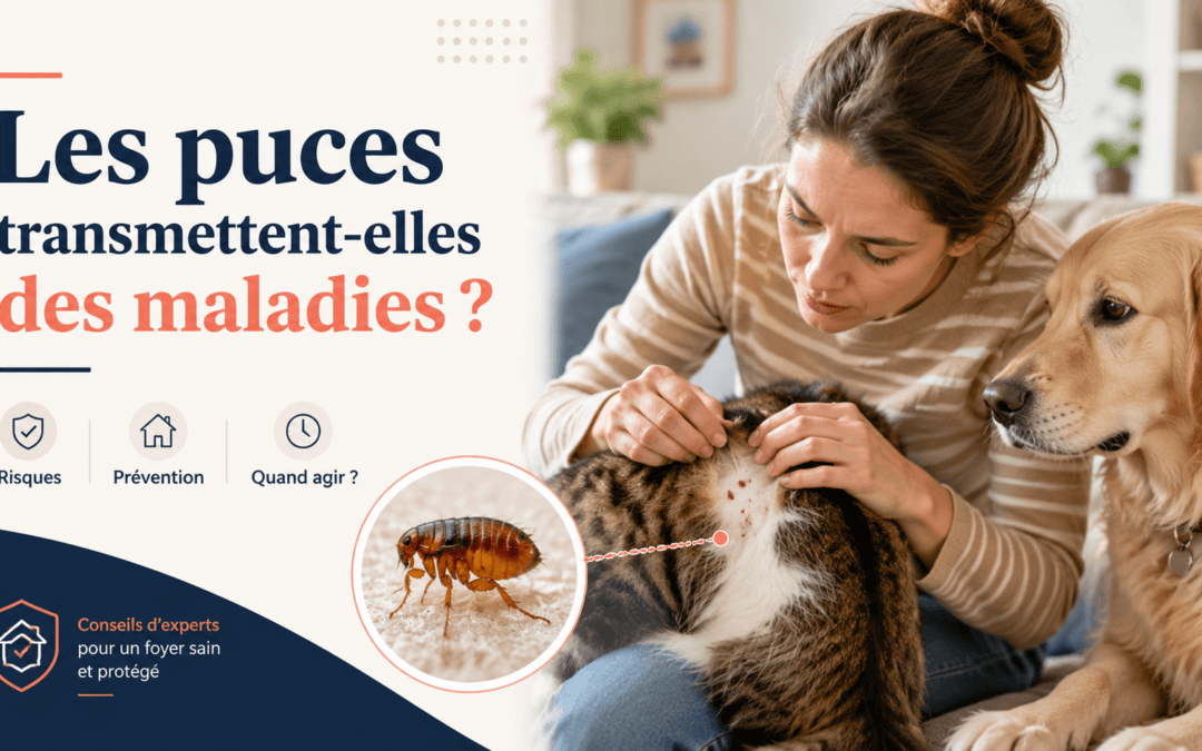 Les puces transmettent-elles des maladies ?