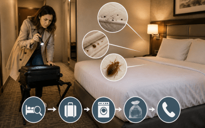 Punaises de lit à l&rsquo;hôtel : que faire ?